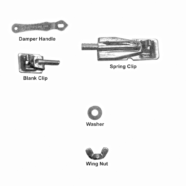 Bang-It Damper Hardware - DCL Supply Ltd