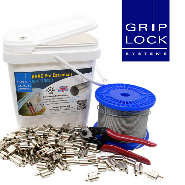 GRIPLOCK HVAC PRO ESSENTIAL BUCKET - DCL Supply Ltd