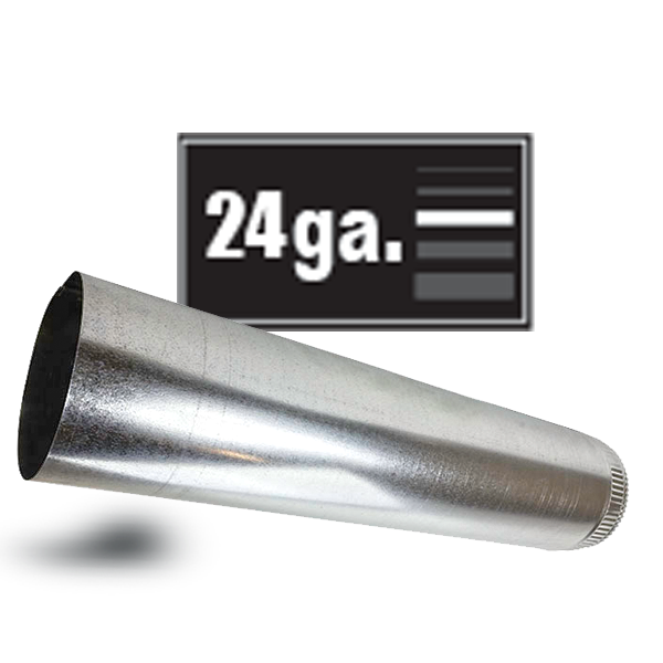 Perimeter Pipe - Plain (24 Ga) - DCL Supply Ltd
