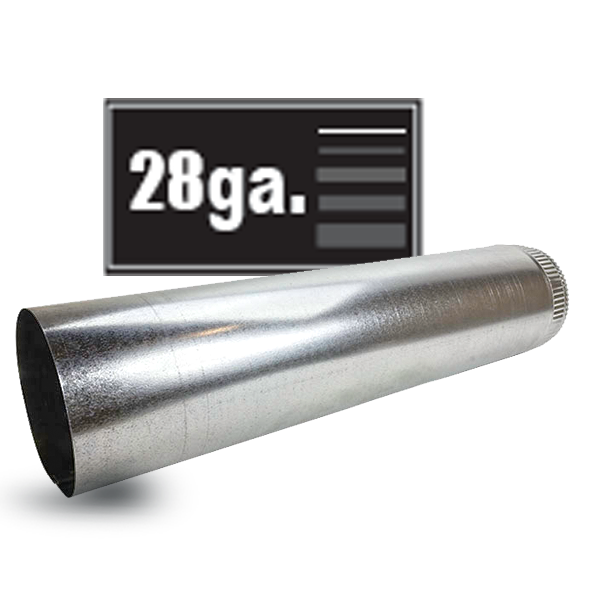 Perimeter Pipe - Plain (28 Ga) - DCL Supply Ltd
